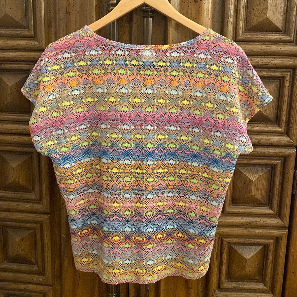 I.ner Beautiful Multi Color Blouse - Picture 2 of 5